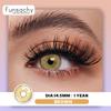 FUNSACHY 1 Pair Natural Blue Contact Lenses for Eyes Korean Fashion Color Eye Contacts Cosmetics Eye Makeup High Quality Lenses