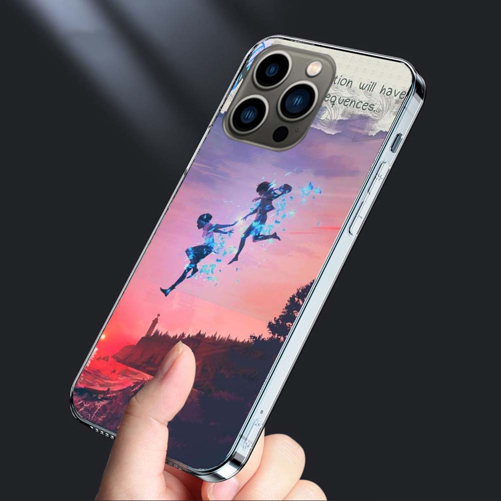 Life Is Strange Phone Case For Iphone 16E 15 Pro 14 Plus 17E 16 17 Pro Max Air 11 12 13 Mini Shockproof Capa Cute Cover TPU C