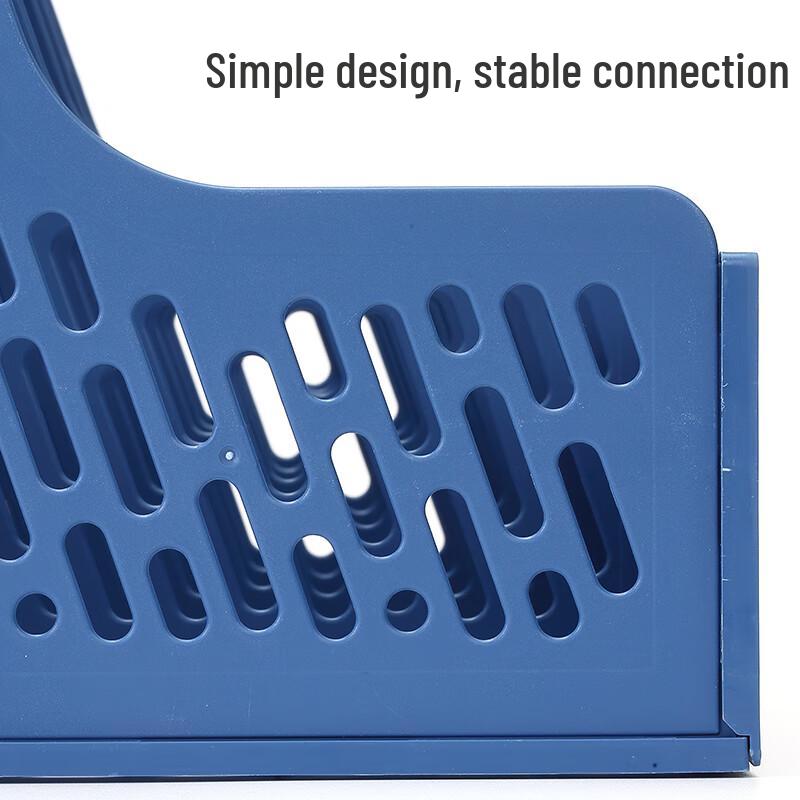 JY 4-Column Hollow Desktop File Organizer