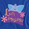 Blue's Clues Unisex Adult Let's Imagine! T-Shirt