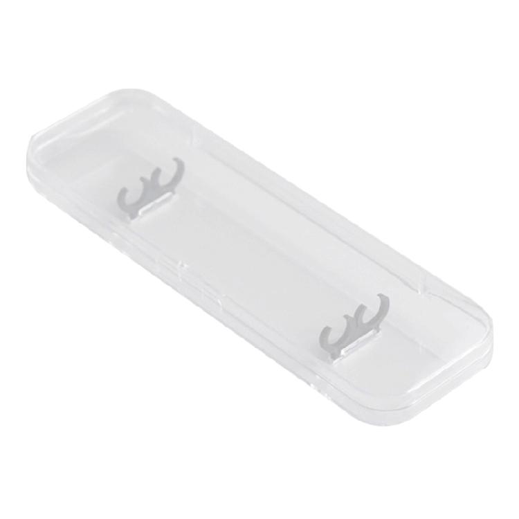 

NonToxic Clear School Organizers Double Support Box Solid Construction For Safely Storing Pen Erasers And Art Supplies 1