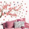 Wall Sticker Branch Cherry Blossom Birds Self Adhesive Wall Decal for Living Room Bedroom Home Decor