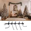 Christmas Decorative 5 Position Stretch Clothes rack For Holiday Vegetations Wreaths Indoor Decorations