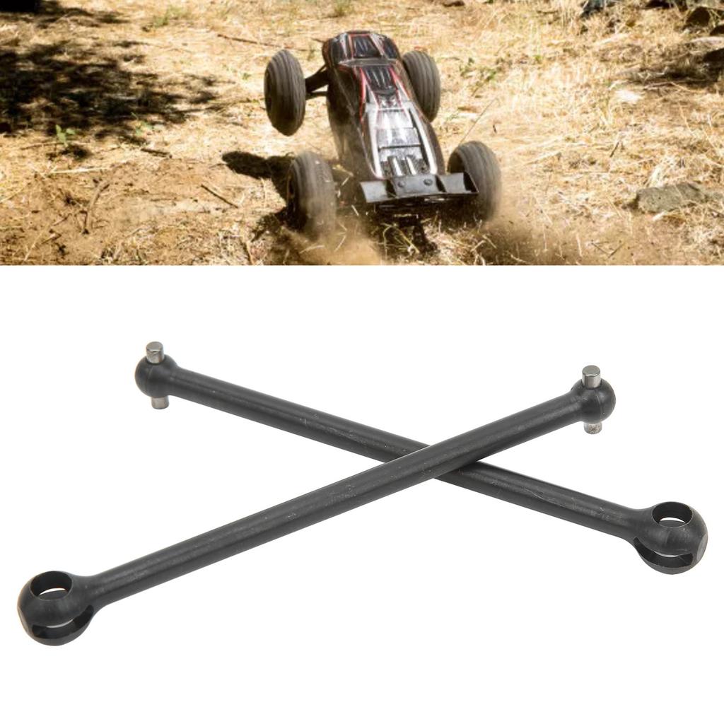 2PCS RC Front and Rr CVD Drive Shaft Steel RC Driveshaft Dogbones For   1/7 1/8 RC Cars