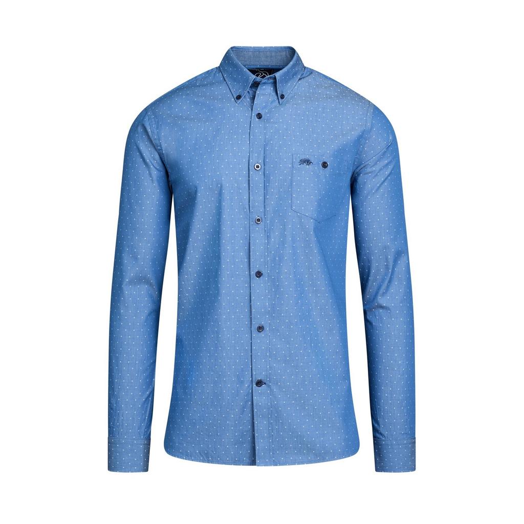 Raging Bull Pánská košile Dobby s dlouhým rukávem