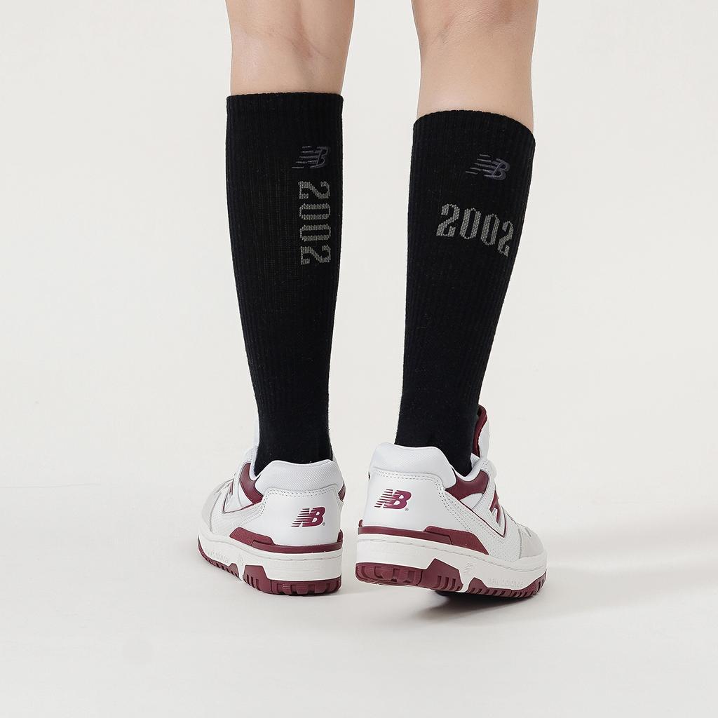 New Balance 550 Burgundy Unisex Sneakers White Sea-Salt BB550LI1