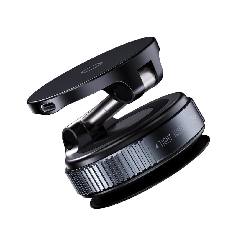 Vehicle Phone Mount Bracket Holder Vacuum Suction with Vacuum Attachment 360 Degree Rotation for Safe Driving Experience