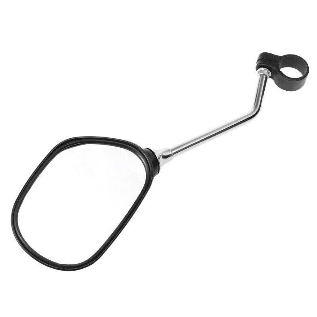 Flat Reflective Rearview Mirror for Bicycles - Safety Equipment for Mountain Bikes and Electric Vehicles