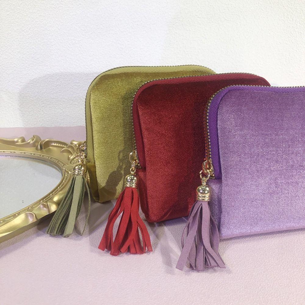 Tassel Jewelry Packing Bag Bracelet Jewelry Holder Light Luxury Jewelry Storage Bag  Vacation