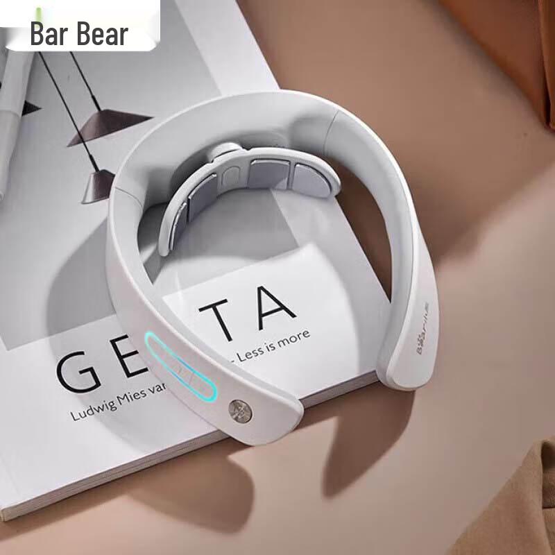 Bear Portable Neck Massager with Heat and Pulse Therapy