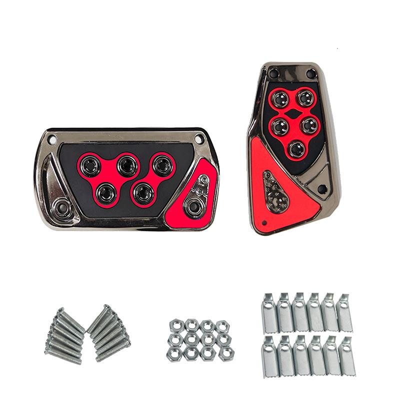 

Популярные противоскользящие автомобильные педали для механической коробки передач: Тормоз и акселератор