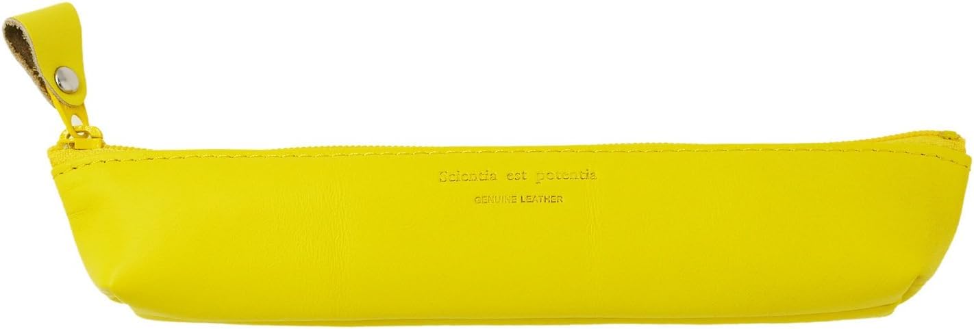 

Pen Case Noir Leather Yellow Slip-on NSL-2404