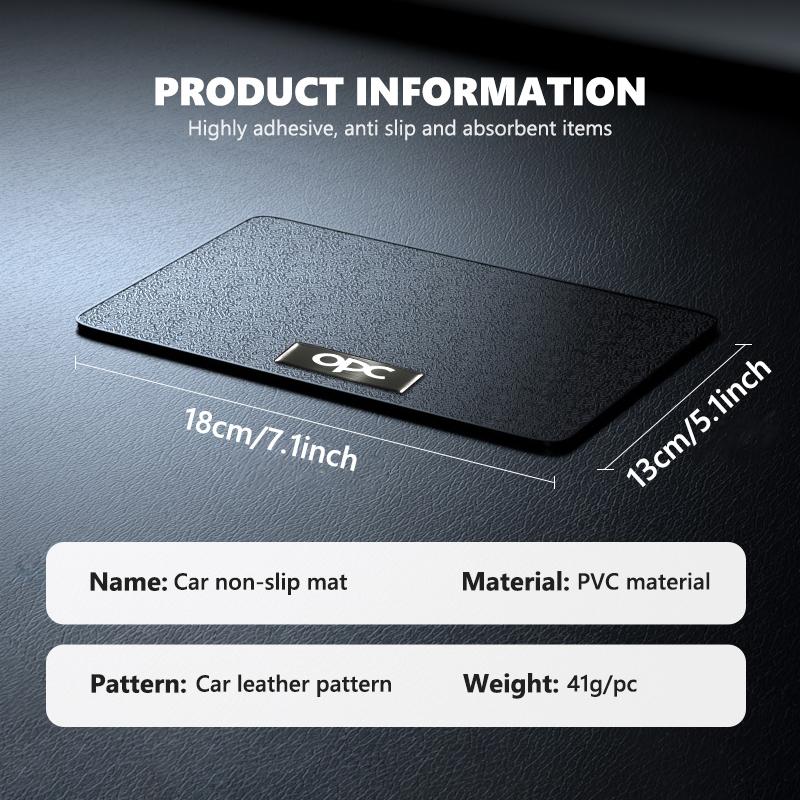 Car Dashboard Storage Pad Phone Holder Anti-slip Mat Accessories For Opel OPC Astra J H G K Insignia Corsa D B E Mokka Meriva nmj055
