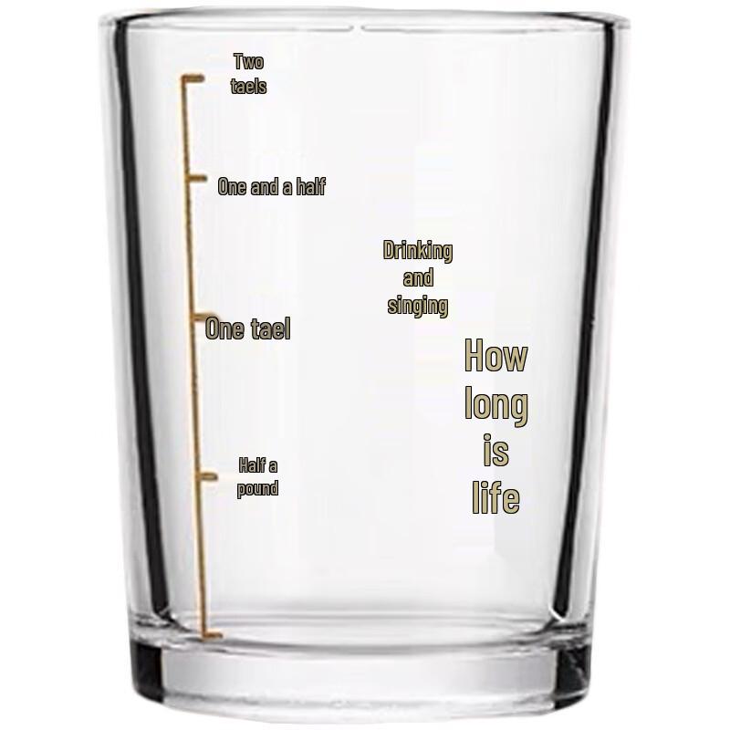 Crystal Glass Baijiu Cups Set with Stand