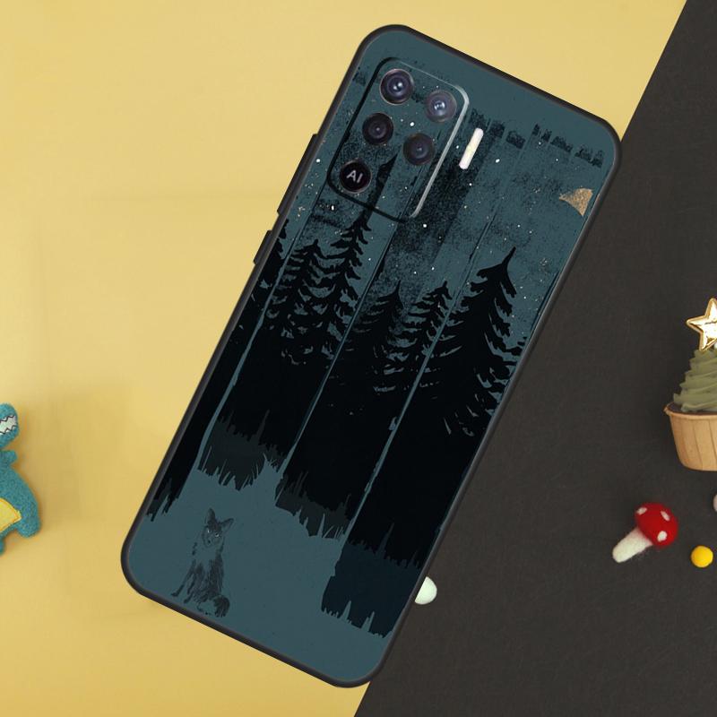 Summer Nights Case For Oppo A96 A76 A16 A17 A57 A60 A40 A80 A18 A38 A58 A78 A98 A15 A54 A74 A94 A6 A5 Pro