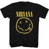 26 Maglietta Ufficiale Nirvana Smiley Faccina Nuova Unisex Merchandising Licenziato Maglietta Unisex