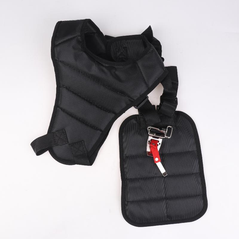 Double Shoulder Harness Strap Belt, Adjustable Trimmer Strap For Brush Cutter, Garden Lawn Mower Power Pruner, Comfort Support