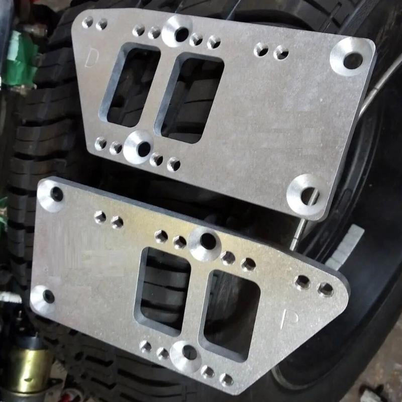 Swap Motor Mounts Adapter Plates for LQ4 LQ9 LS6 L92 L99 L33 LR4 551628 Conversion Adjustable Universal Swap Bracket