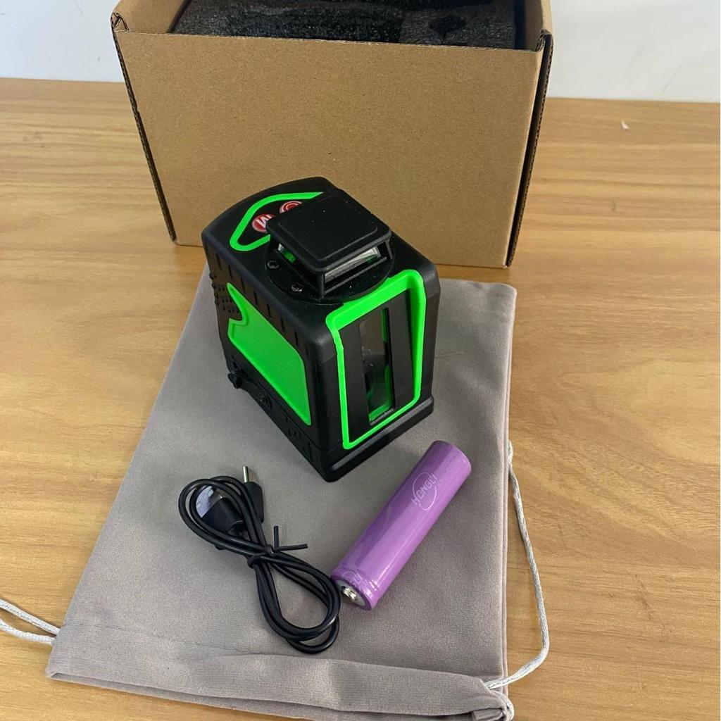Nivelator Laser Mini de Înaltă Precizie cu 5 Linii, Lumină Puternică și Nivelă cu Apă cu 2 Linii