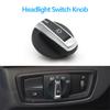 Car Front HeadLamp Rotary Foglight Button Headlight Switch Cover Panel For BMW 1 2 Series F20 F21 F22 F23 X1 F48 F49 X2 F39