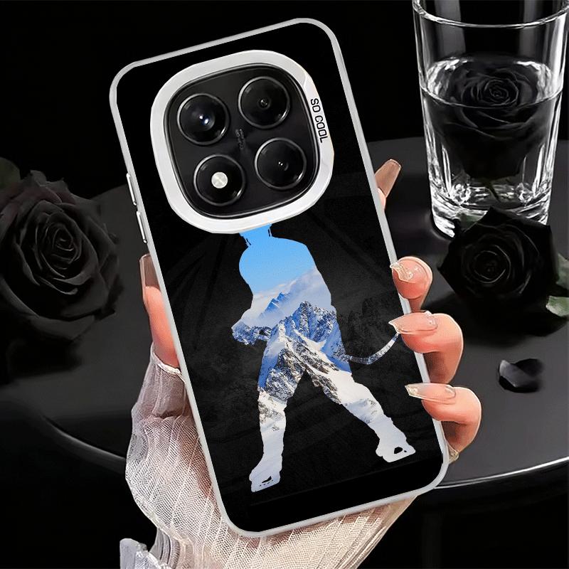 Ice Hockey Rink Sport Shockproof Phone Case for Xiaomi Redmi Note 15 14 13 12 Pro Plus 11 11S 11T 5G Cover Anti Fall Fundas