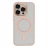 Tecto Shield SATIN MAG Back Case for Apple iPhone 15 Pro Pink + GLASS