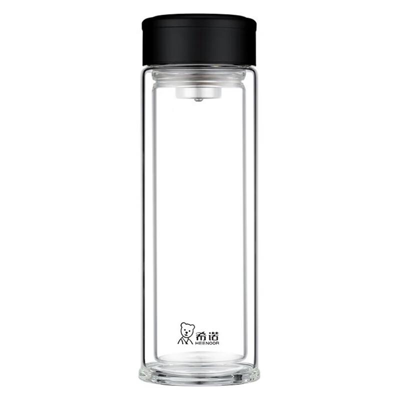 Xinuo Smart Touch Temperature Display Double-Layer Glass Water Bottle