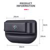 Car Seat Gap Organizer Multifunction Storage Box Cup Pocket For Alfa Romeo 159 Mito Stelvio Brera Spider Giulietta Giulia