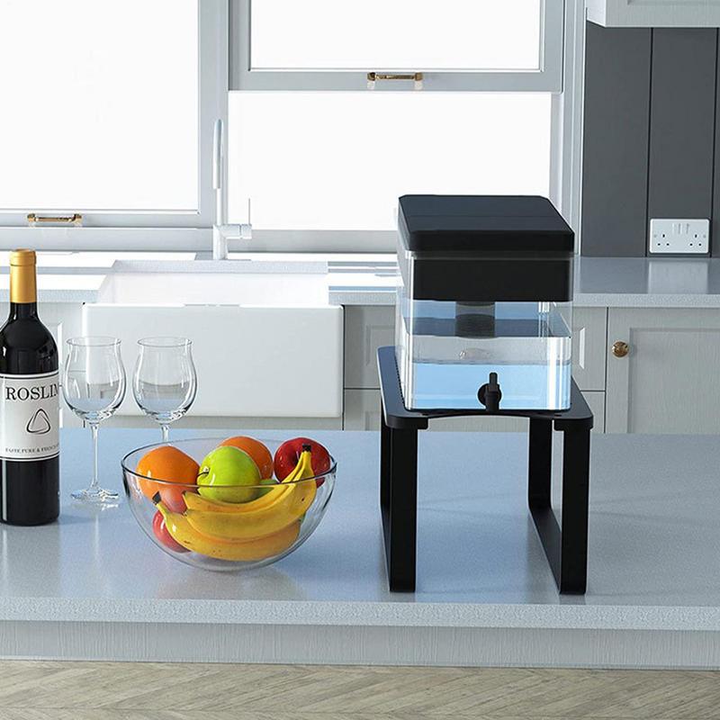 Подставка для диспенсера воды Металлическая настольная подставка для фильтра для воды Съемная подставка для диспенсера напитков Диспенсер для напитков с краником CN