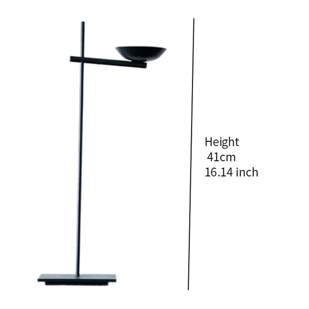 Iron Candle Holders Elegant Home Ornaments for Living Room Desktop Hotel