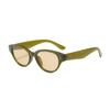 New Small Sunglasses Women Men Trendy Vintage Brand Designer Hip Hop Square Green Sun Glasses Female Eyewear UV400