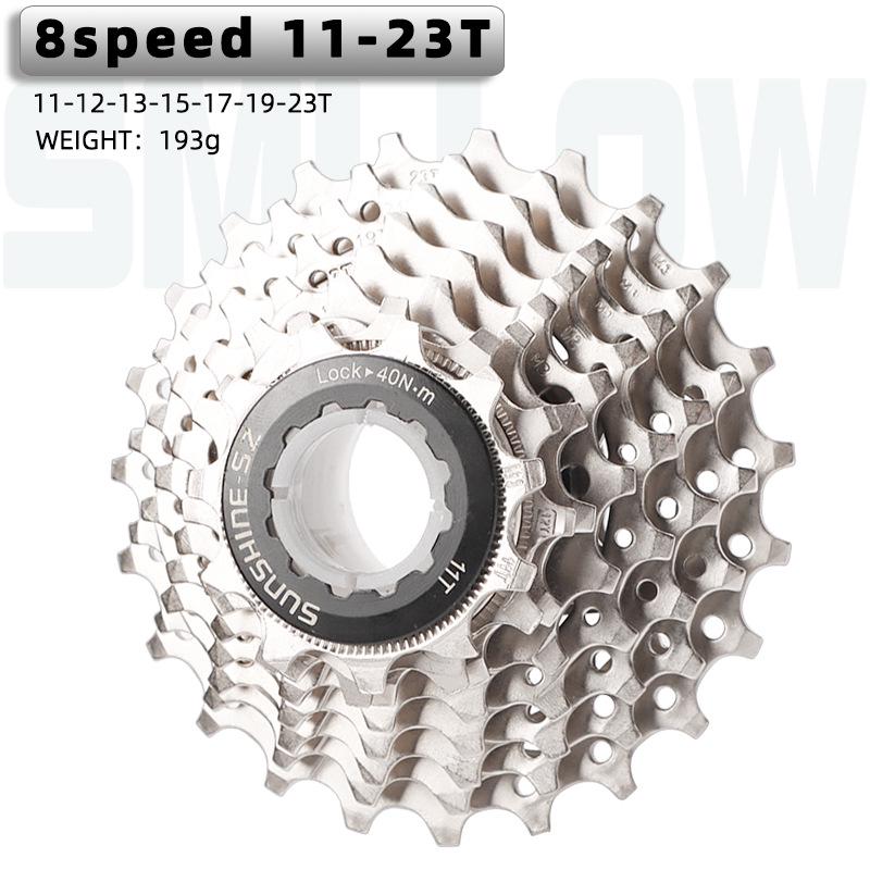 Sunshine Mountain Road Bike 8-Speed Freewheel Cassette 11-23T/11-25T/28T/42T