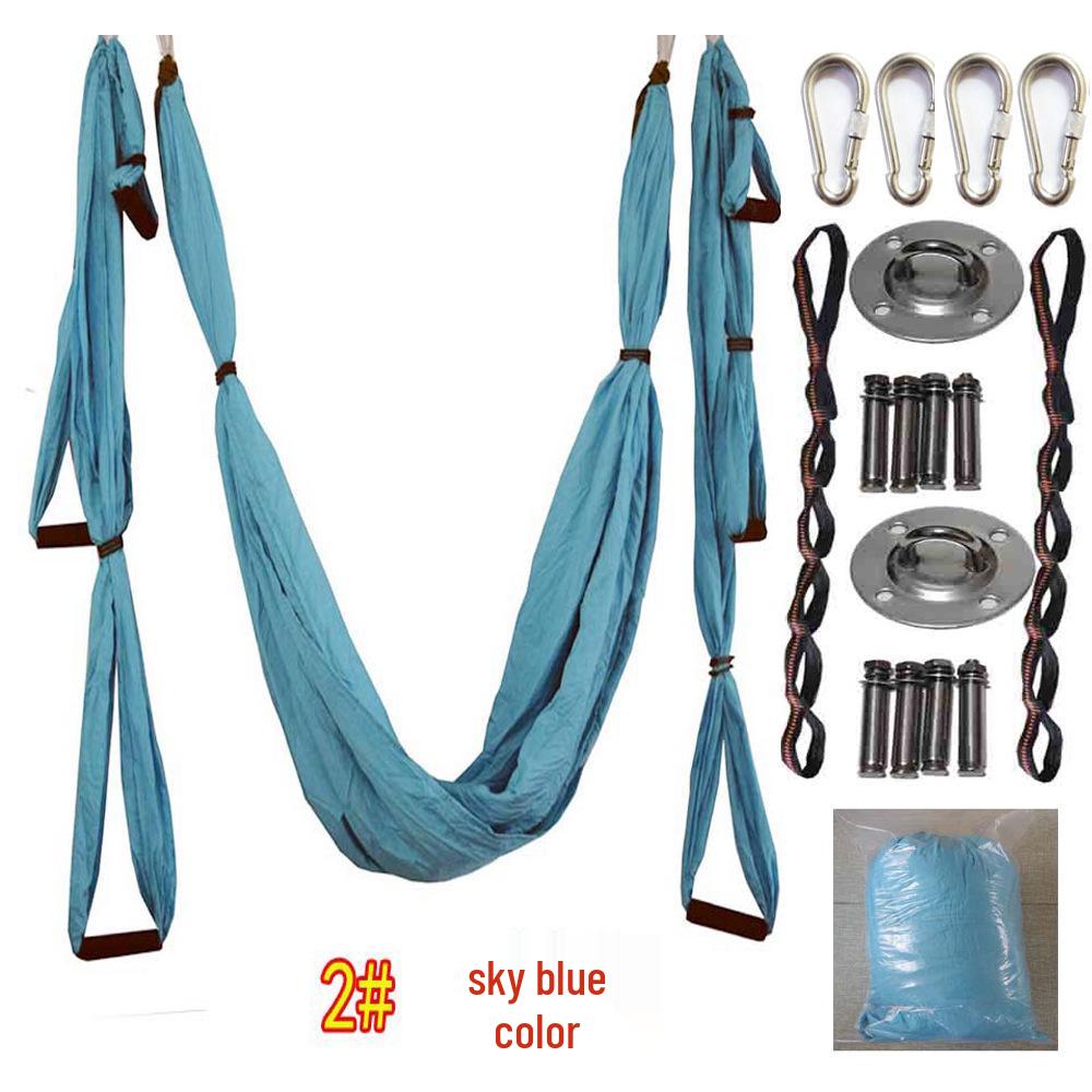 Sada hamaky pro aerial jógu: 6-úchytkový neelastický nylon pro inverzi a fitness