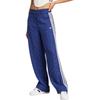 adidas Oryginalne PREMIUM TKANE DŻAKARDOWE SPODNIE DRESOWE Dzianinowe Spodnie Dresowe Damskie Ciemnoniebieskie IX0938