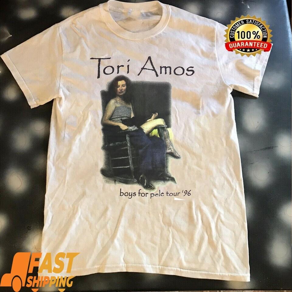 Tori Amos Boys For Pele Concert Tour Tshirt 1996 All Size S4XL JK2035 Unisex T-Shirt XXXXL