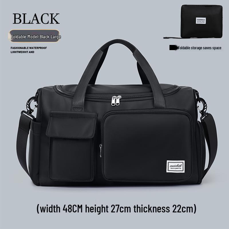 Men's Large Capacity Oxford Cloth Travel Bag - Lightweight, Handheld, and Perfect for Short Trips, Sports, or School Use