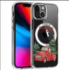 Christmas Car Magnetic Transparent Full Coverage Case for iPhone 15/16/17 Pro Max