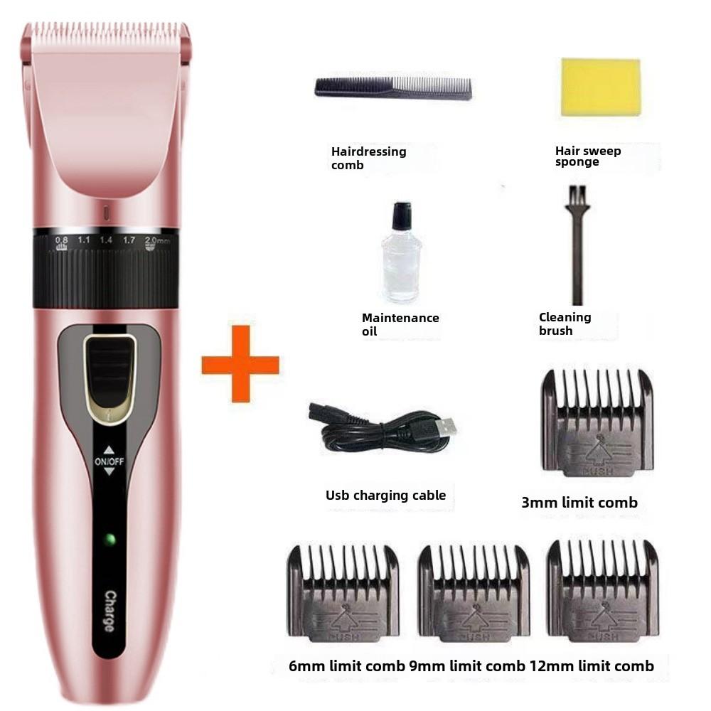 Electric Fader Professional Haircut Electric Push Scissor Adult Children Razor Bald Hair Cutter Rechargeable
