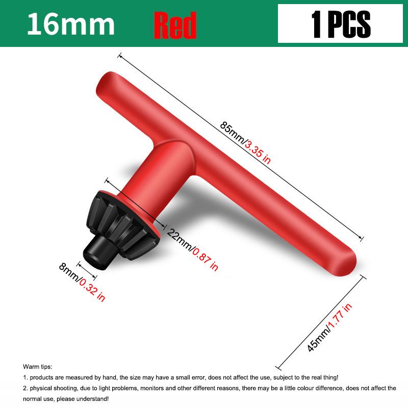 

1 шт. Ручной электрический дрель патрон гаечный ключ 10/13/16 мм зажим для сверла разборка сборка ключ отвертка вращающиеся инструменты аксессуары