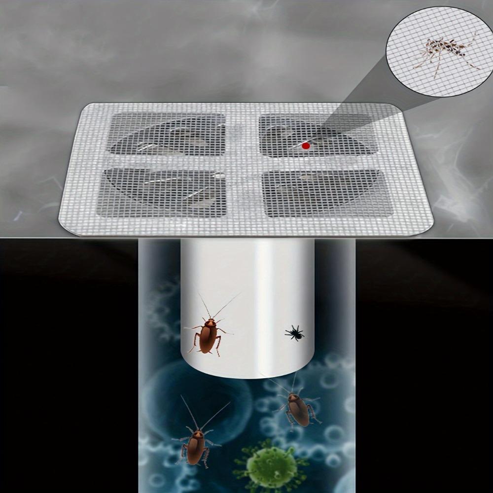 10pcs Disposable Shower Hair Catcher, Floor Sink Filter, Filter Sticker, Bathroom Tub Hair Stopper, Bathroom Accessories