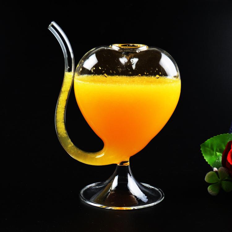 1pc Crystal Clear Glass Wine Glass Creative Vampire Wine Glass Red Wine