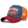New Hot Sale Unisex Sun Hat Hip Hop Mesh Trucker Hat Classic Pattern Breathable Summer Baseball CapStreetwear Cap for Men Women