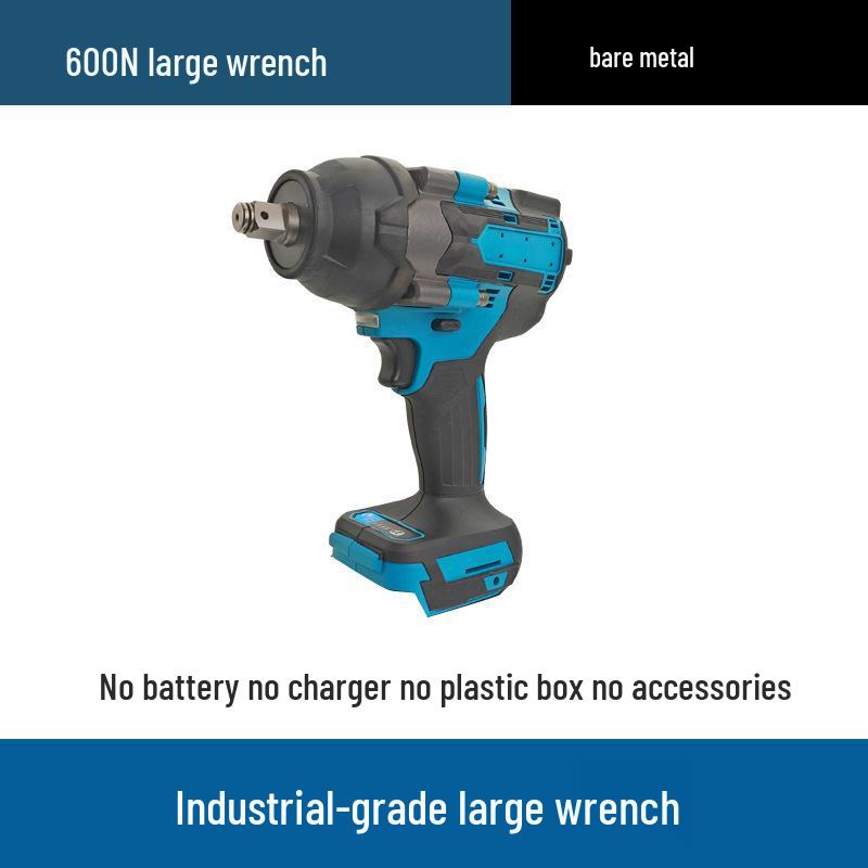 Portable High Torque Lithium Battery Impact Wrench with Electric Brushed Motor