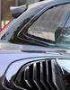 Honda CRV Haoying B-Pillar Door Trim: Black Chrome Strips