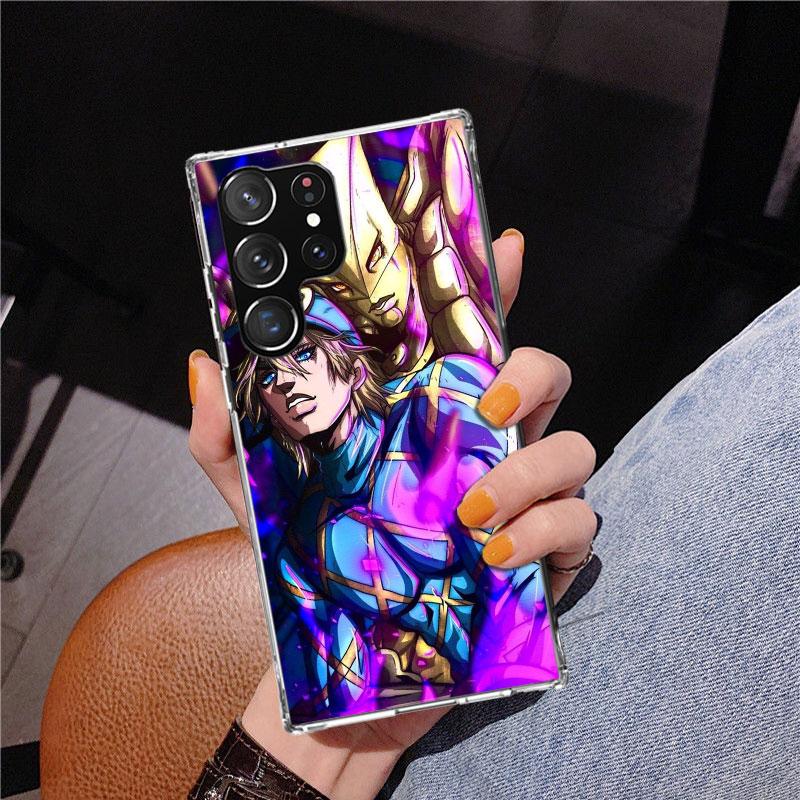 JoJo Adventure Dio Diego Brando Phone Case For Samsung Galaxy S24 S25 Edge S26 Ultra S23 S22 S21 Plus S20 FE + Personalized Prin