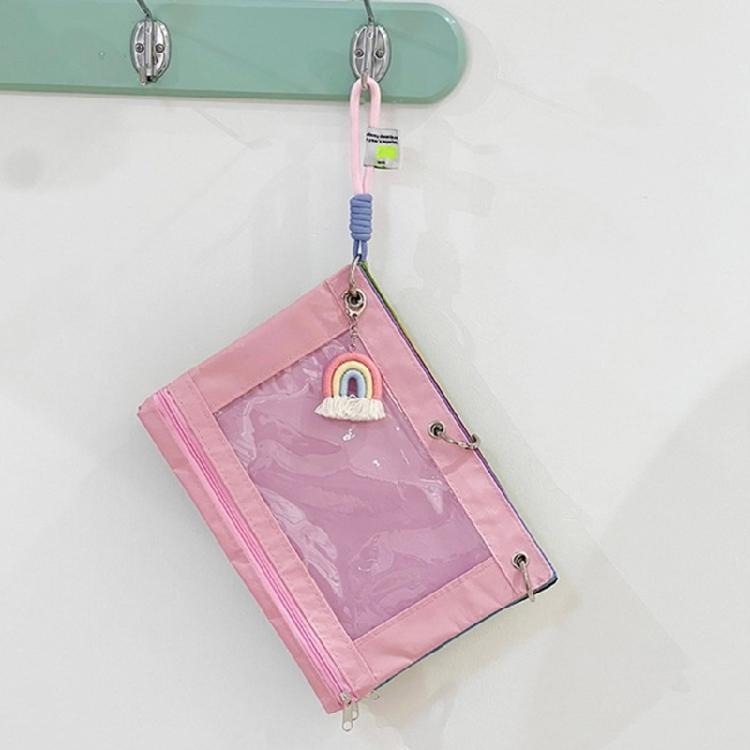 Netted Wallet for Organizing Small Object Makeup Organizer Pouch File Container