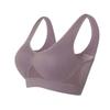 Sømløs Mesh Dame Sports BH Fitness Gym Løpeundertøy Støtsikker BH Trådløs 6XL Plus Size Pustende Yoga BH