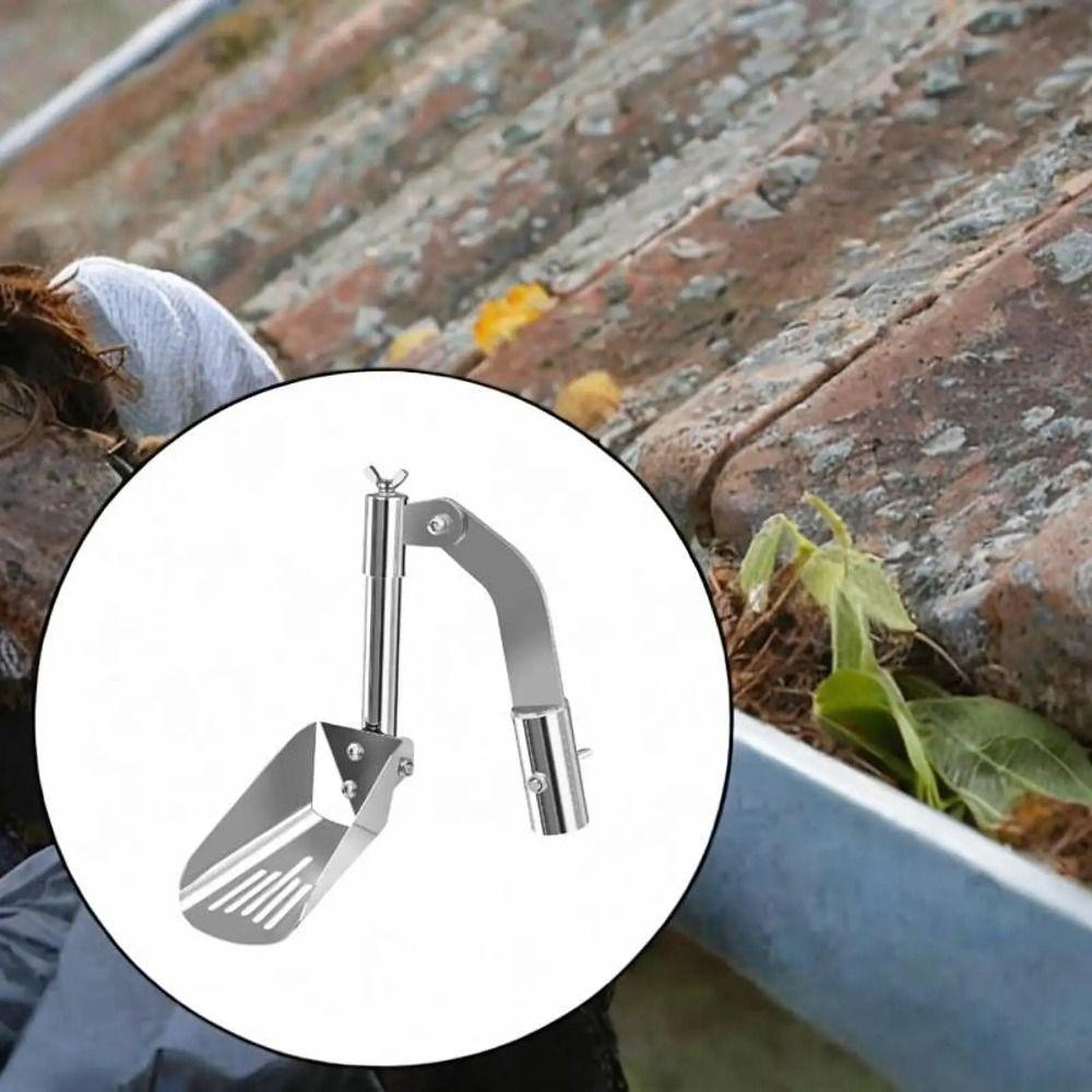 Aluminum Zinc Zinc Alloy Gutter Cleaning Shovels Thicken Roof Gutter Cleaning Tools Household