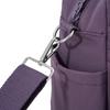Borsa a tracolla in nylon multitasche da donna, borsa a spalla leggera con tracolle