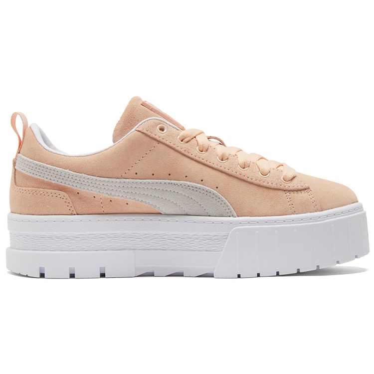 Puma Mayze Thick Sole Sports Low Top Sneakers Women sneakers Pink White 380784-03